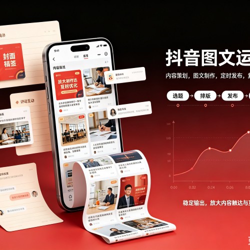 市北抖音图文代运营服务